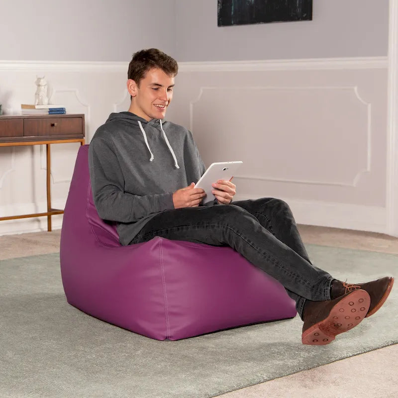 Prémiový sedací vak do třídy z vinylu