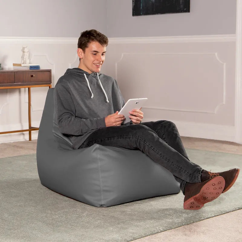 Prémiový sedací vak do třídy z vinylu