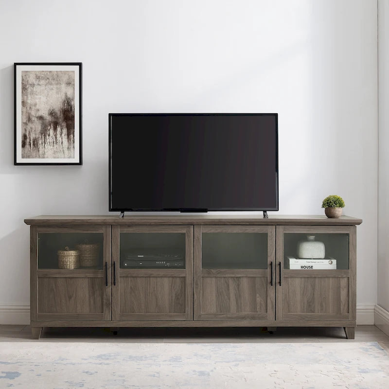 70-inch Split Panel 4-Door TV Stand