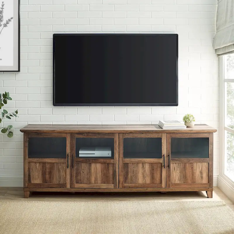 70-inch Split Panel 4-Door TV Stand