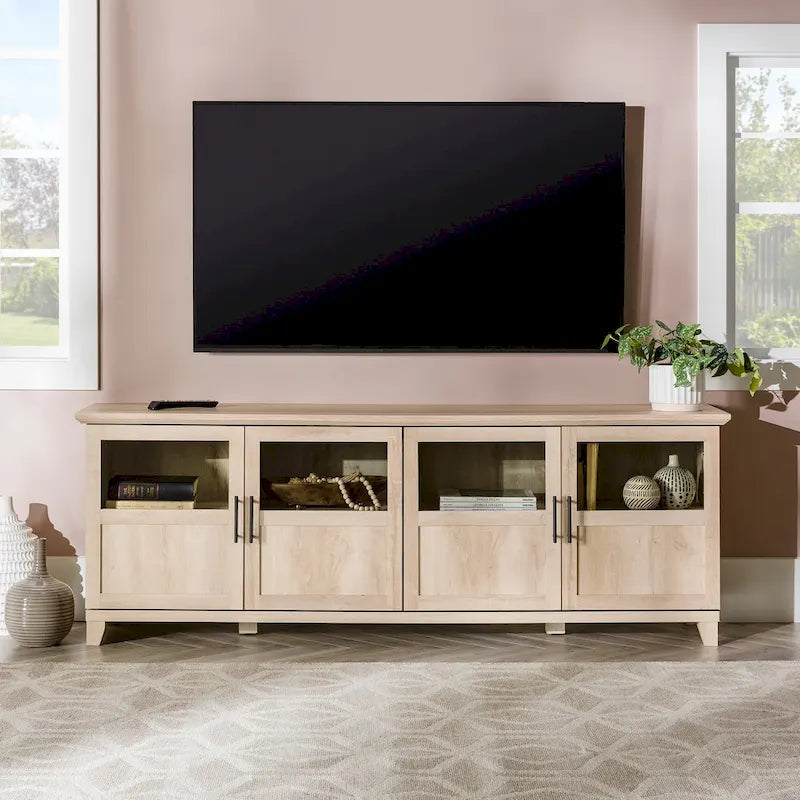 70-inch Split Panel 4-Door TV Stand