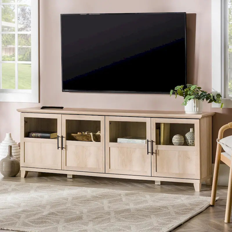 70-inch Split Panel 4-Door TV Stand