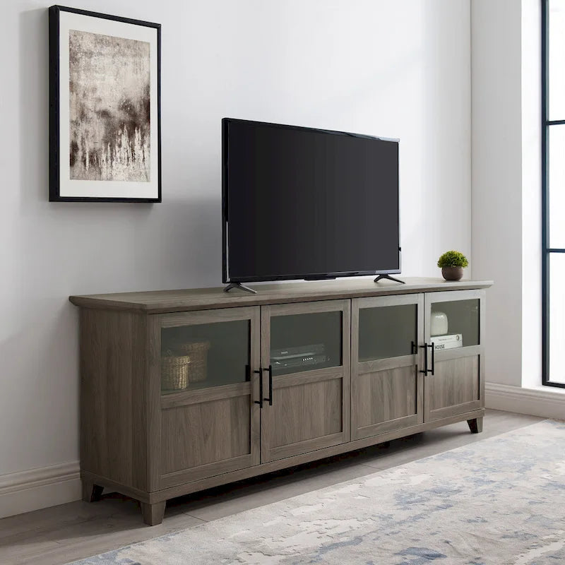 70-inch Split Panel 4-Door TV Stand