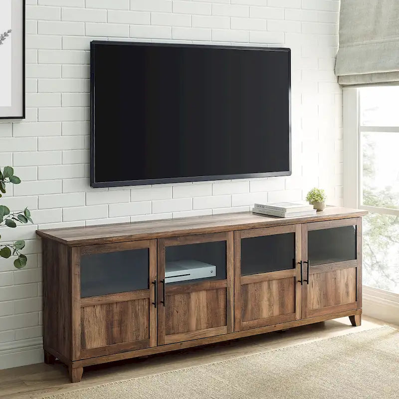 70-inch Split Panel 4-Door TV Stand