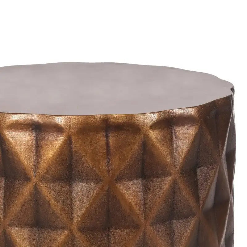 Modern Round End Table Outdoor Side Table Stool For Patio