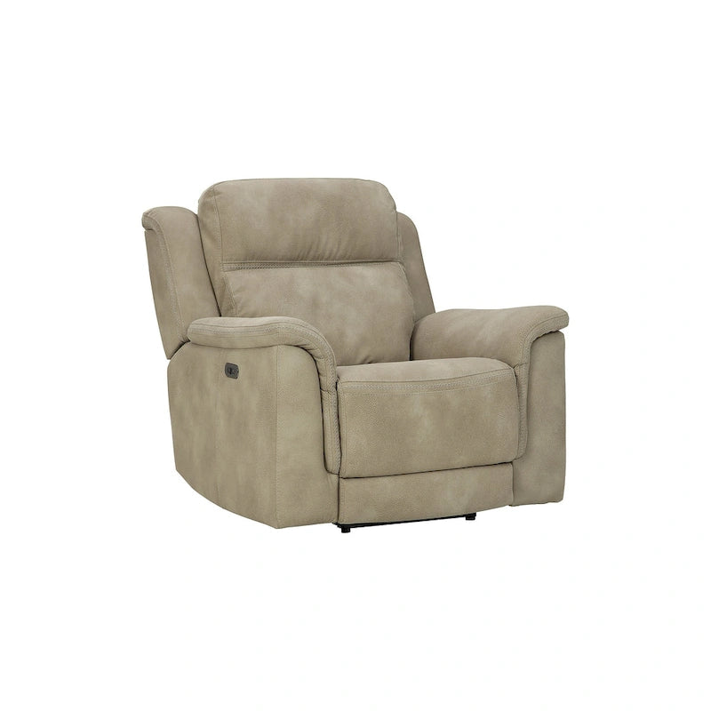 Power Recliner with Extended Ottoman - Modern Contemporary Style