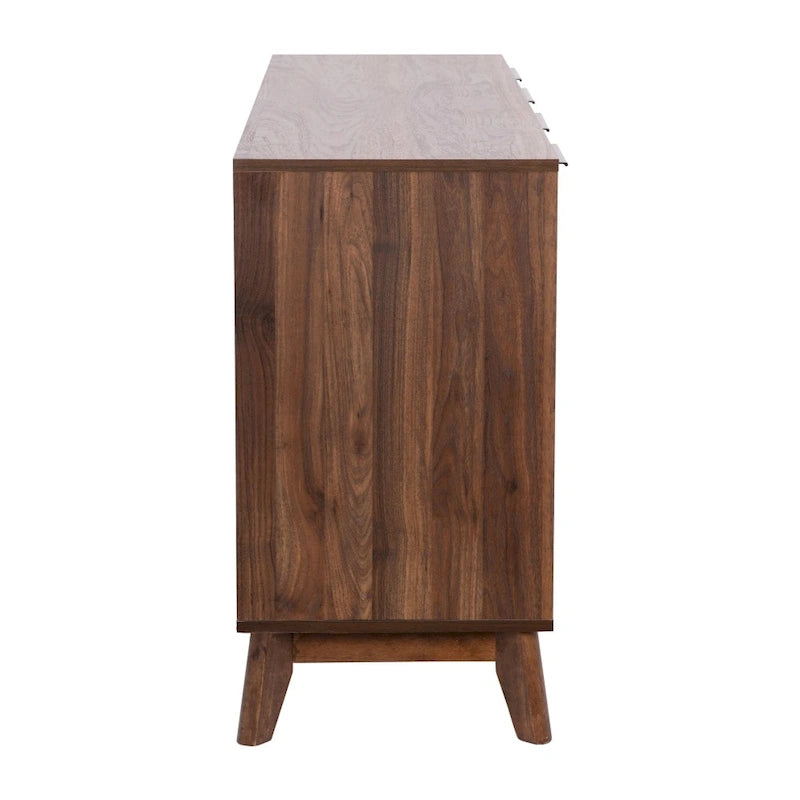 60 Buffet Cabinet with 4 Soft Close Doors and Adjustable Shelves