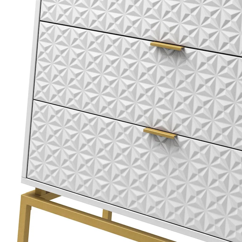 31 skříňka z poloviny století s kovovou základnou