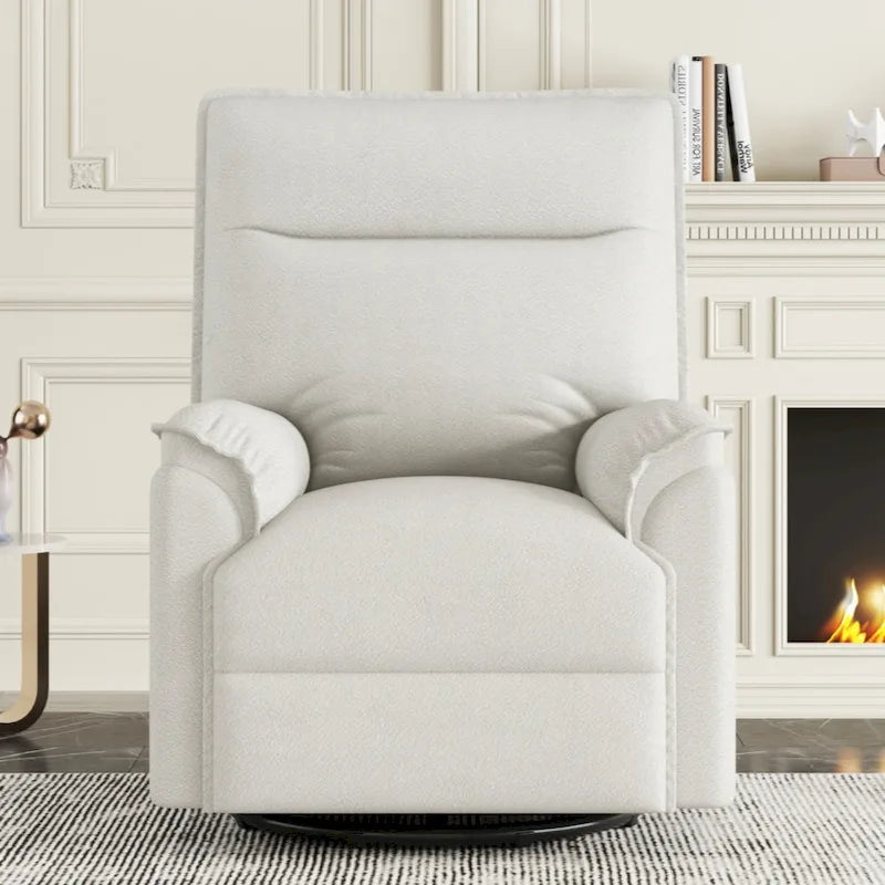 360 Degree Swivel Recliner Manual Recliner Chair Theater Recliner Sofa for Living Room