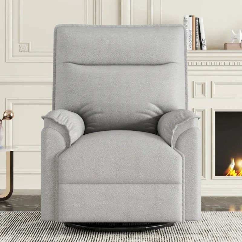 360 Degree Swivel Recliner Manual Recliner Chair Theater Recliner Sofa for Living Room